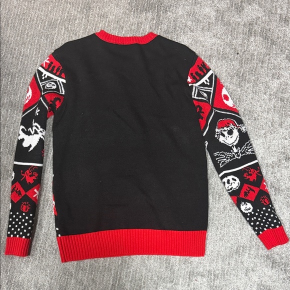 Disney Black and Red Jack Skellington Sweater - Picture 3 of 3